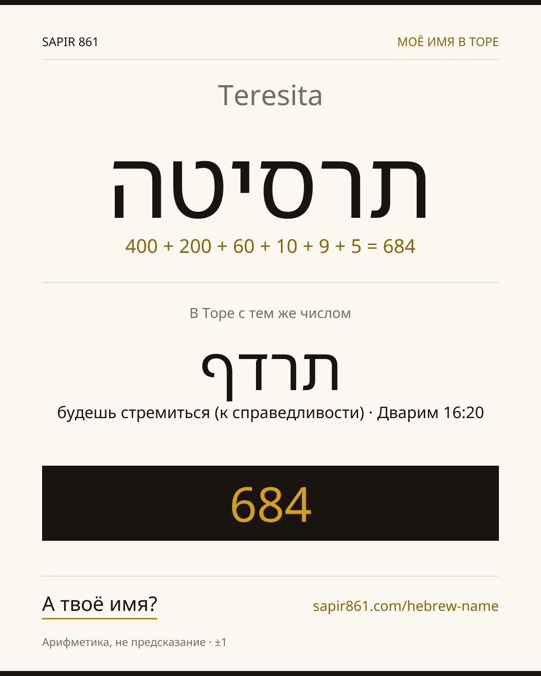 Teresita — תרסיטה