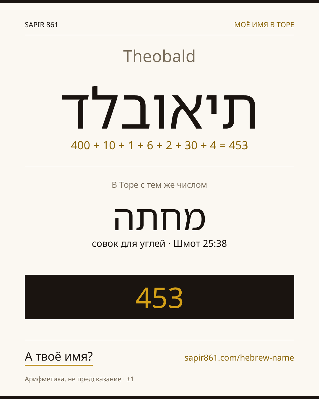 Theobald — תיאובלד
