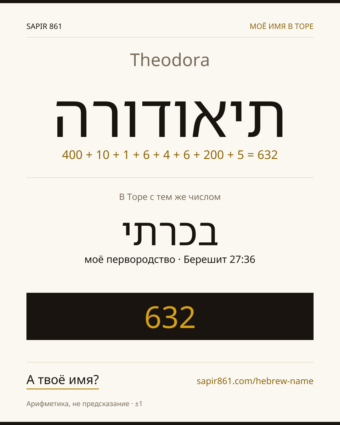 Theodora — תיאודורה