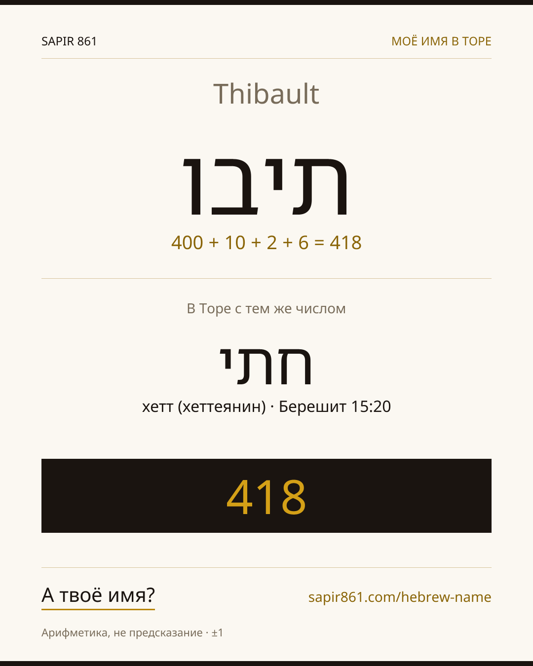 Thibault — תיבו
