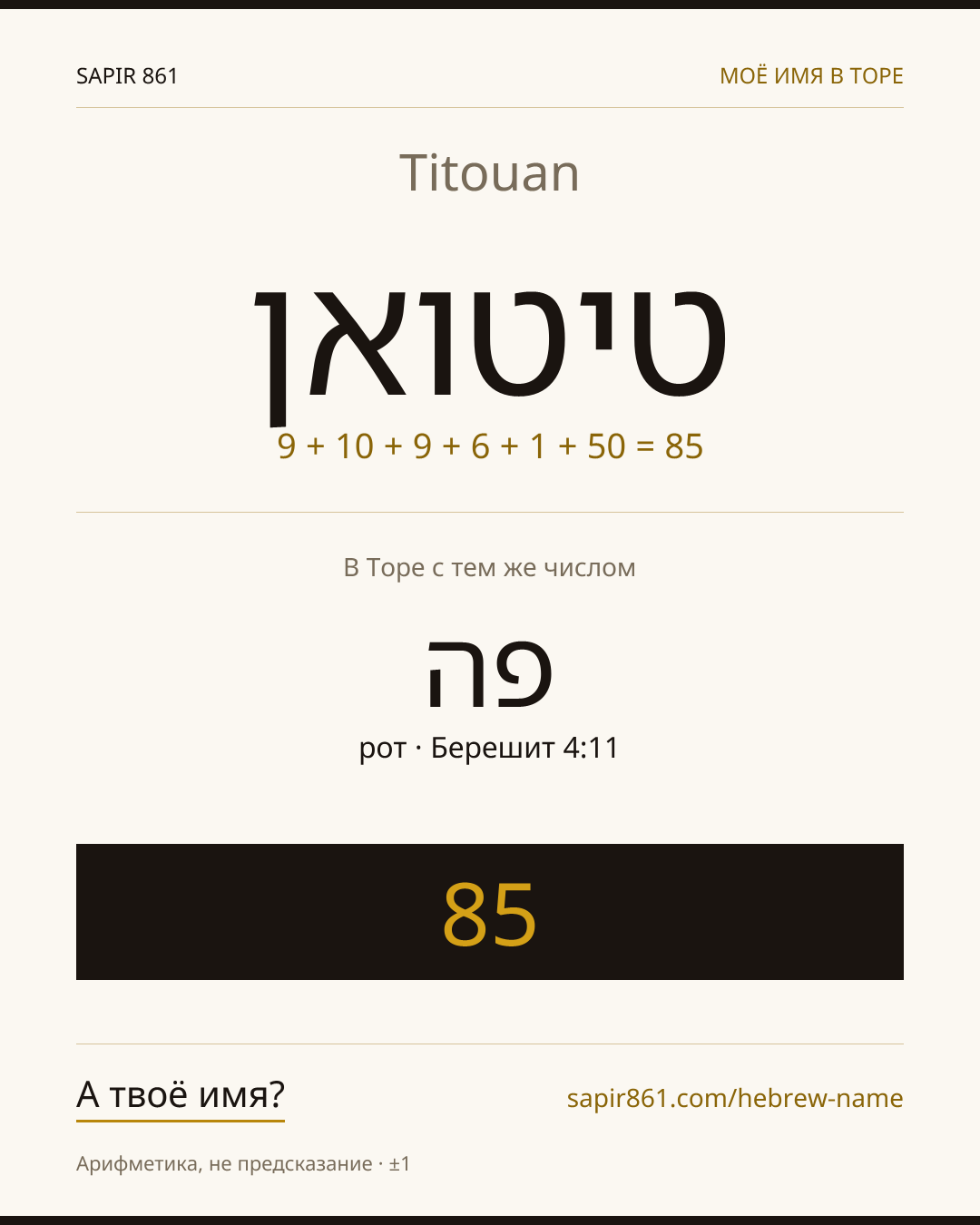 Titouan — טיטואן