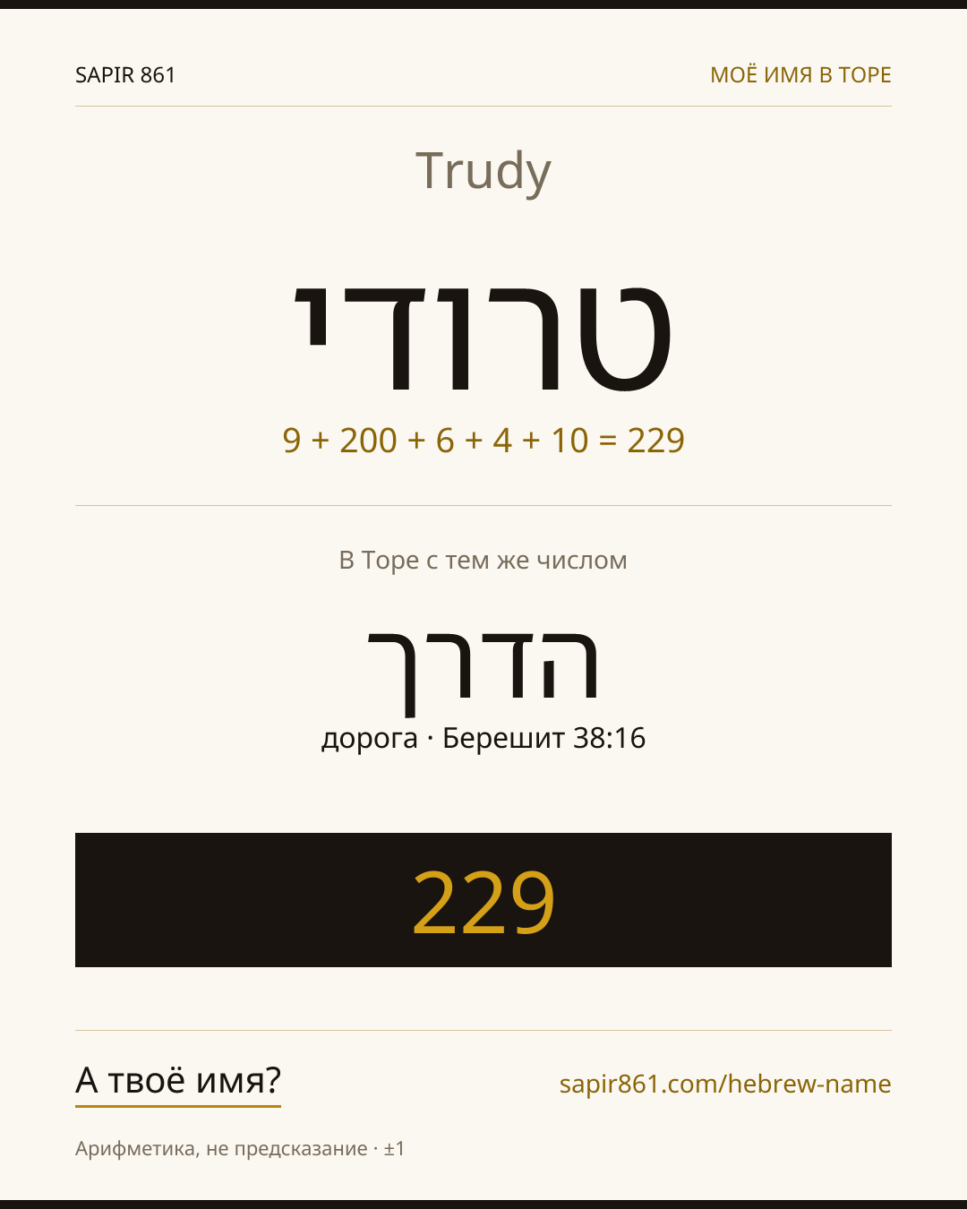 Trudy — טרודי