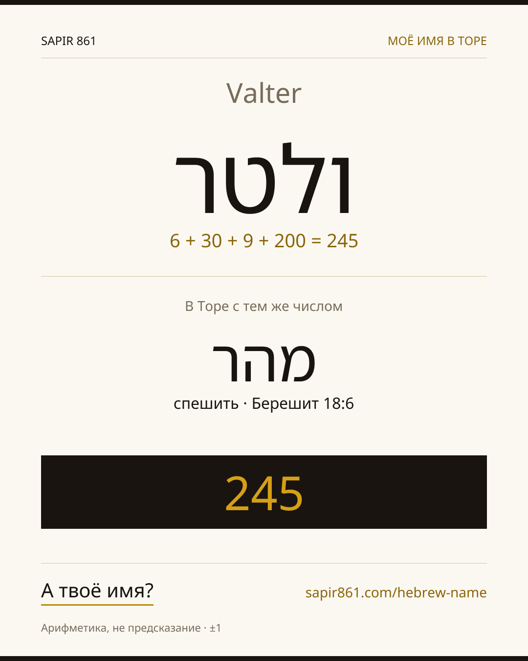Valter — ולטר