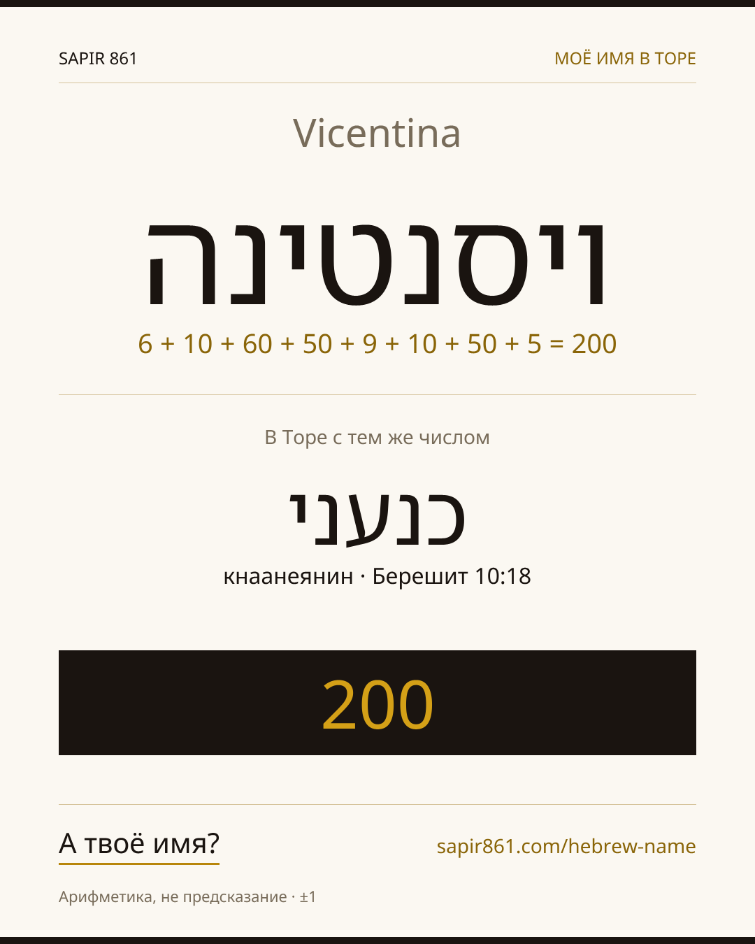 Vicentina — ויסנטינה