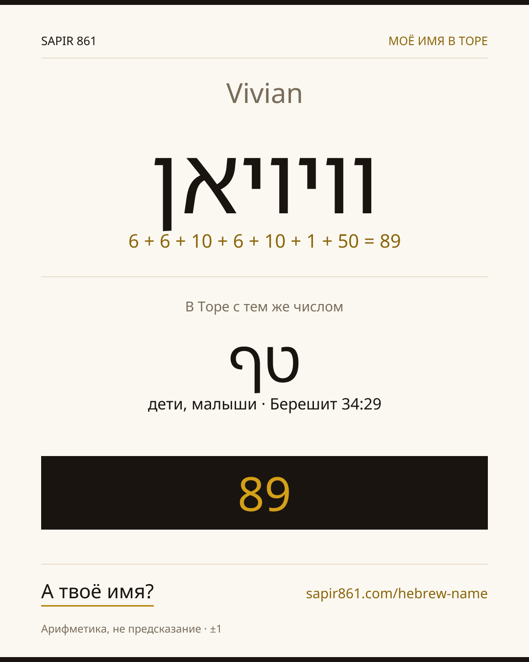 Vivian — וויויאן