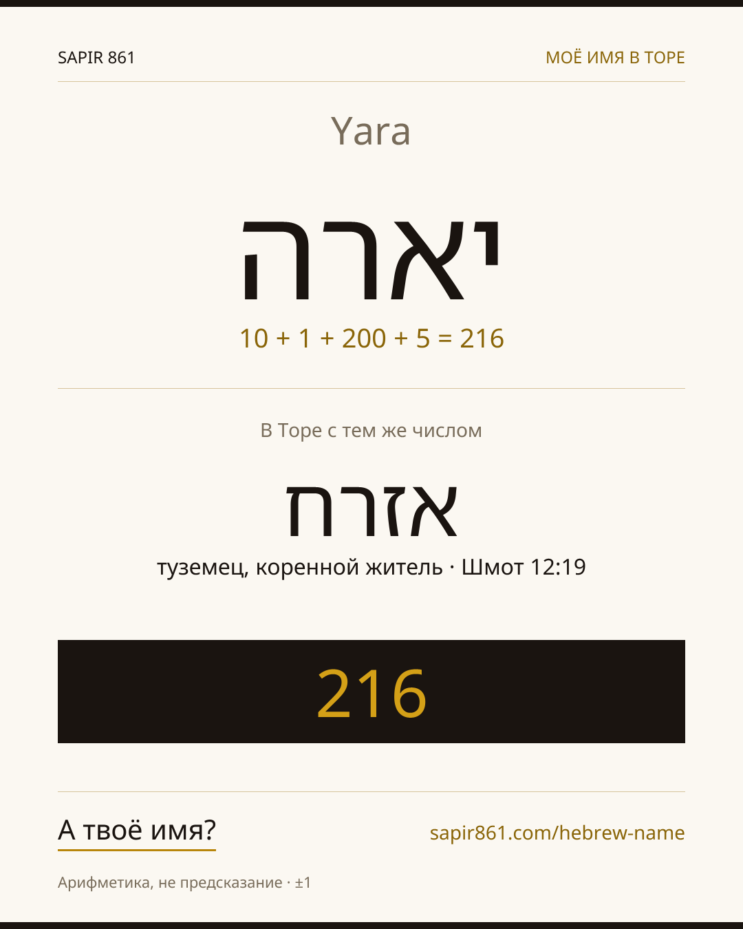 Yara — יארה