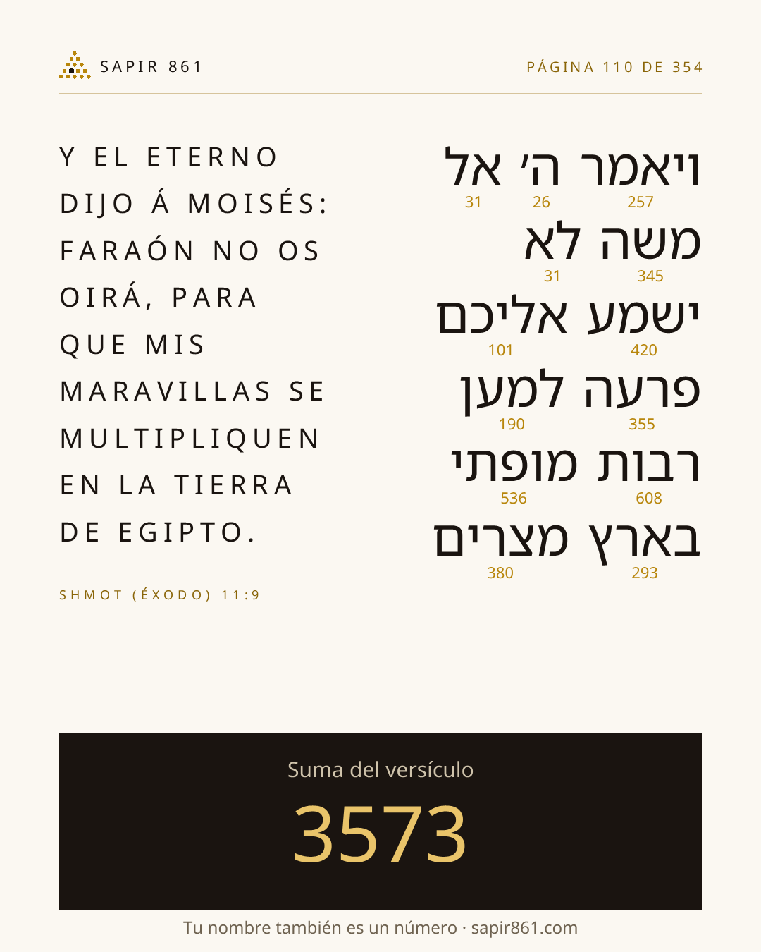 Tarjeta del versículo 110