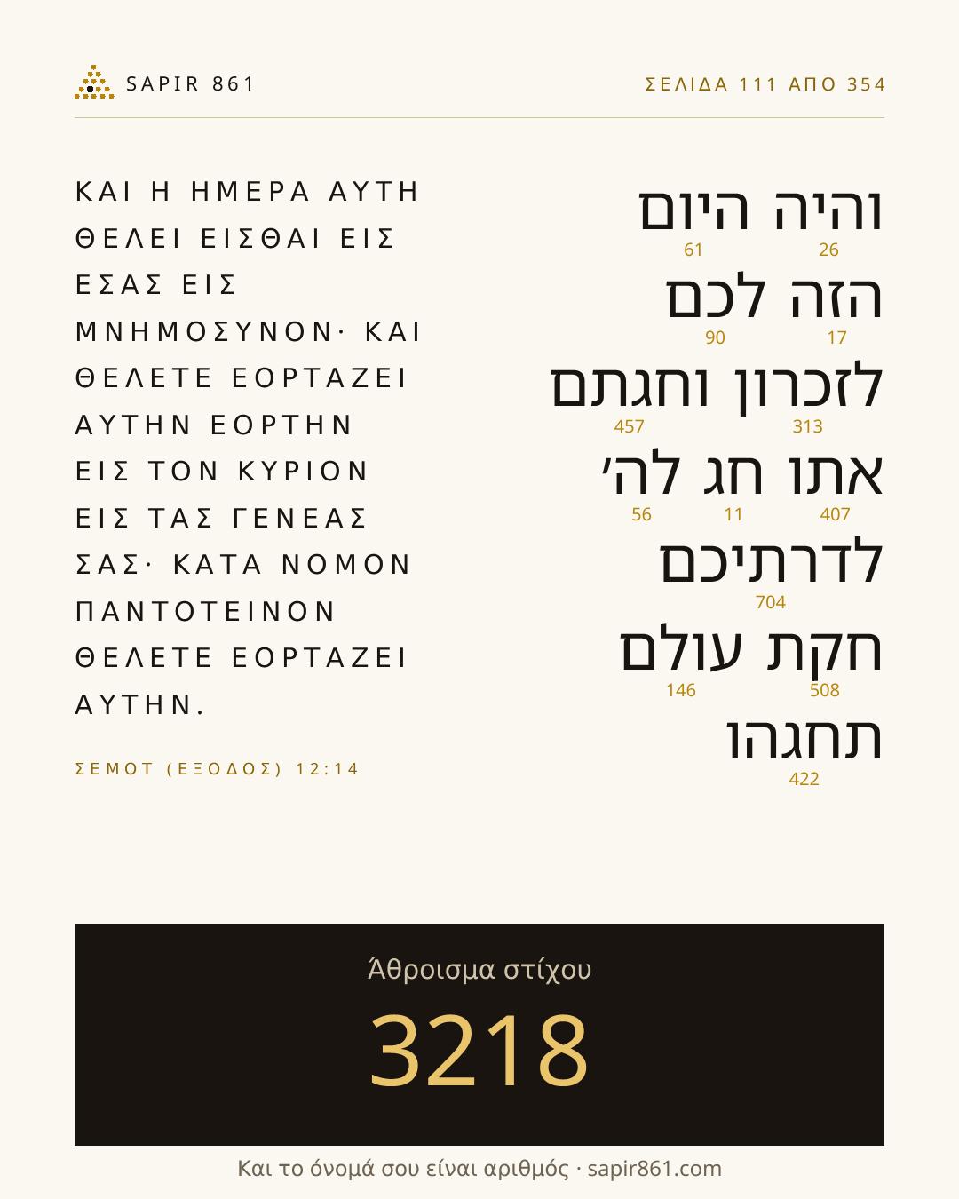 Κάρτα στίχου 111