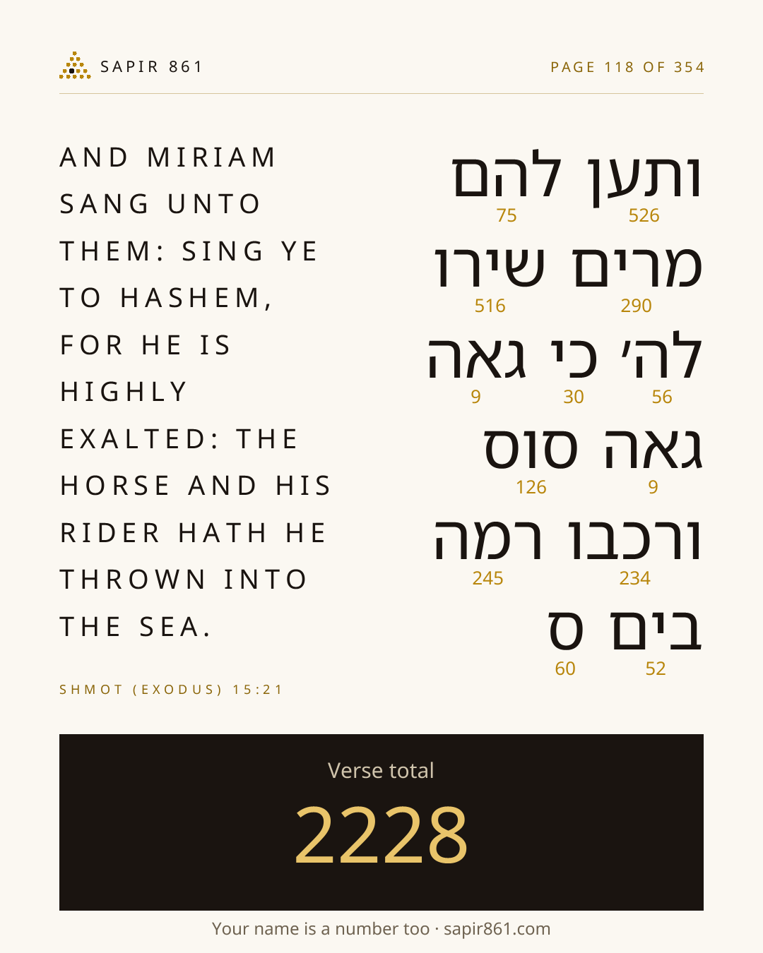 Verse card 118