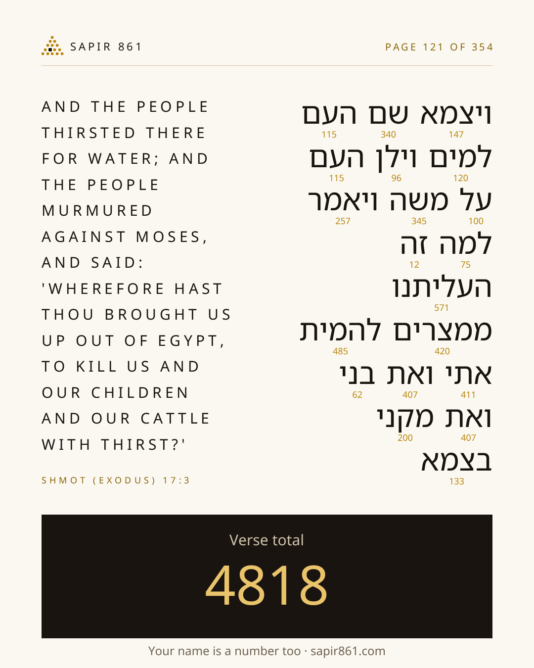 Verse card 121