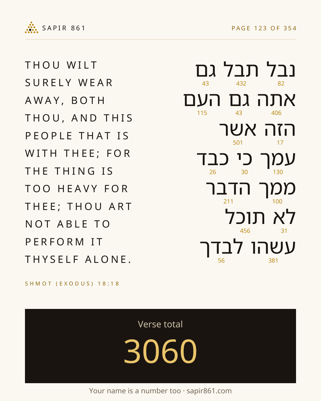 Verse card 123