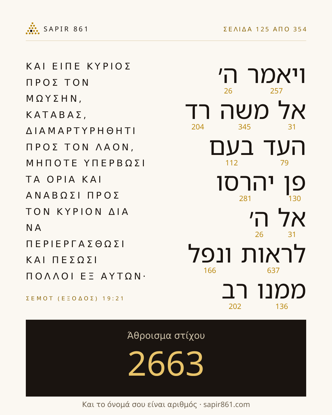Κάρτα στίχου 125