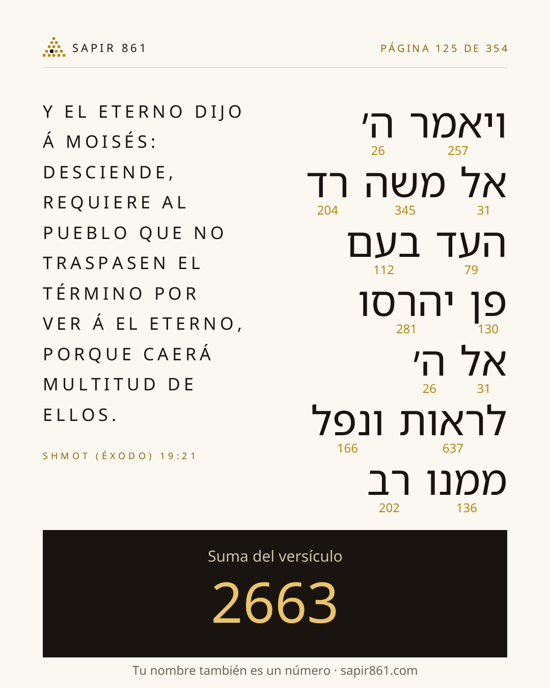 Tarjeta del versículo 125