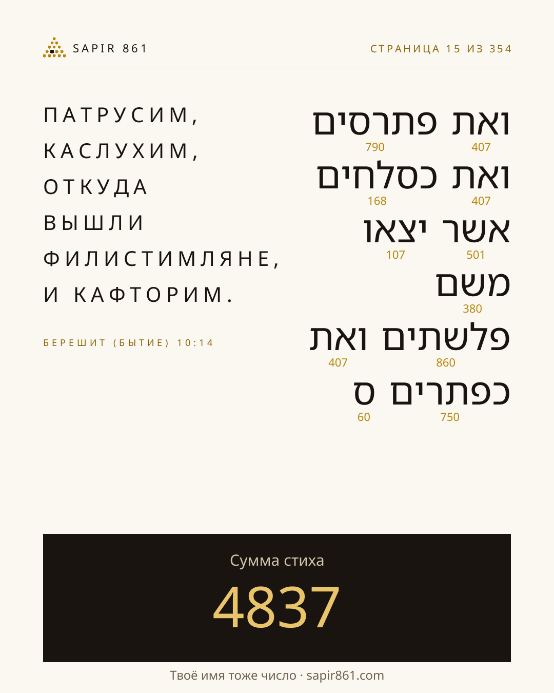 Карточка стиха 15