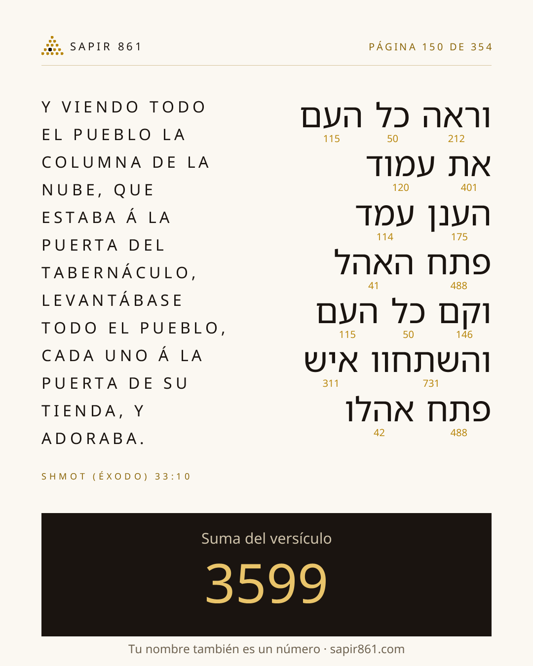 Tarjeta del versículo 150