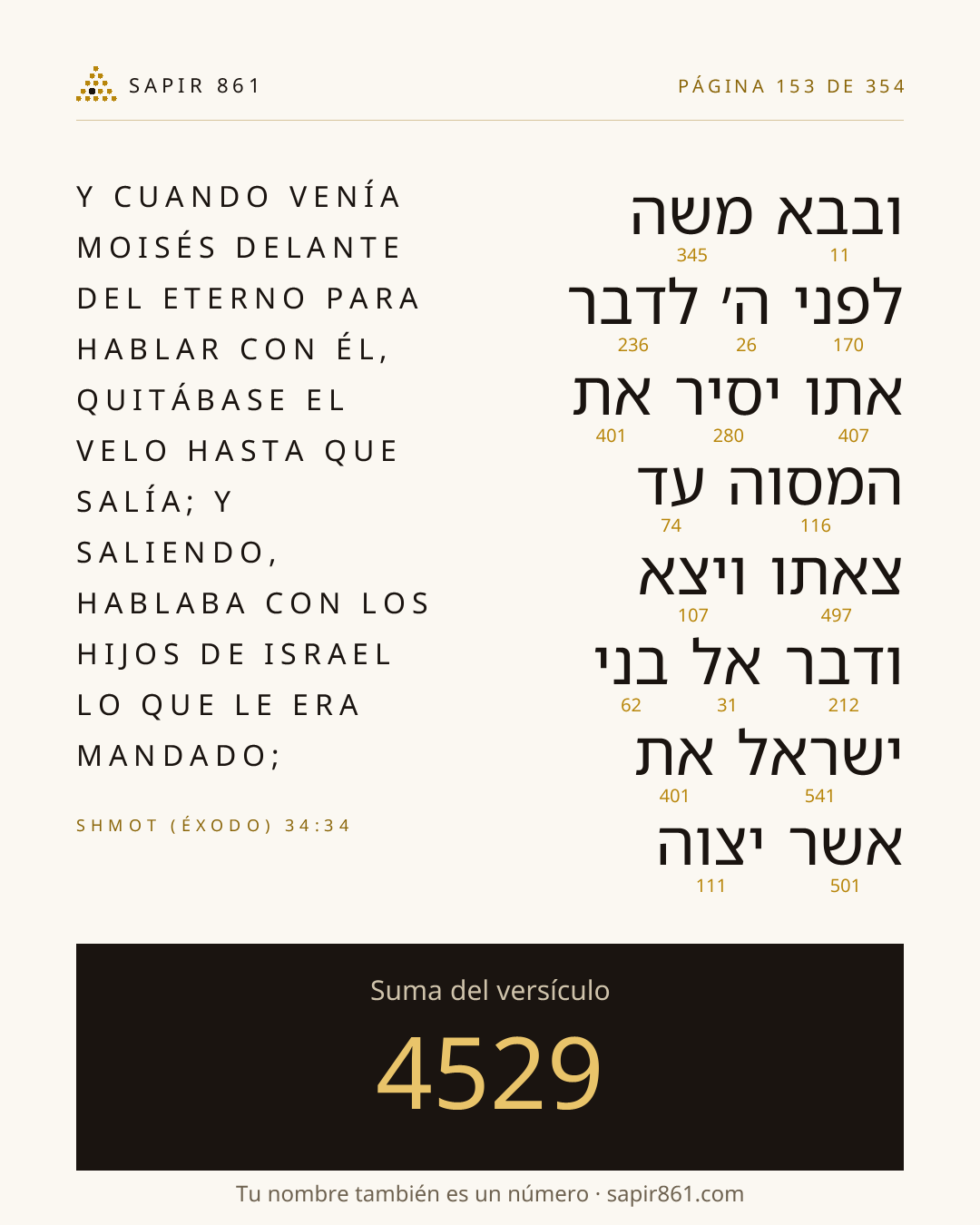 Tarjeta del versículo 153
