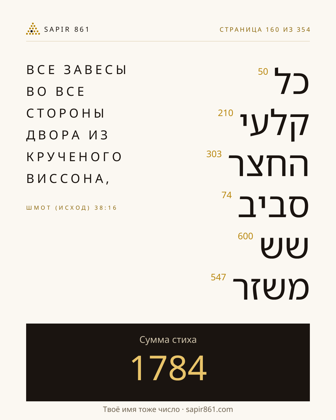 Карточка стиха 160