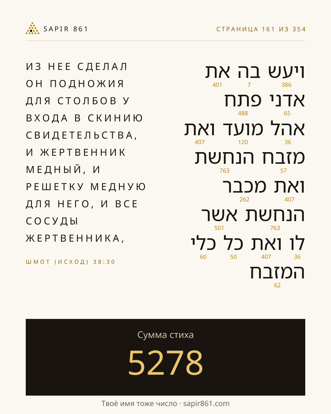 Карточка стиха 161