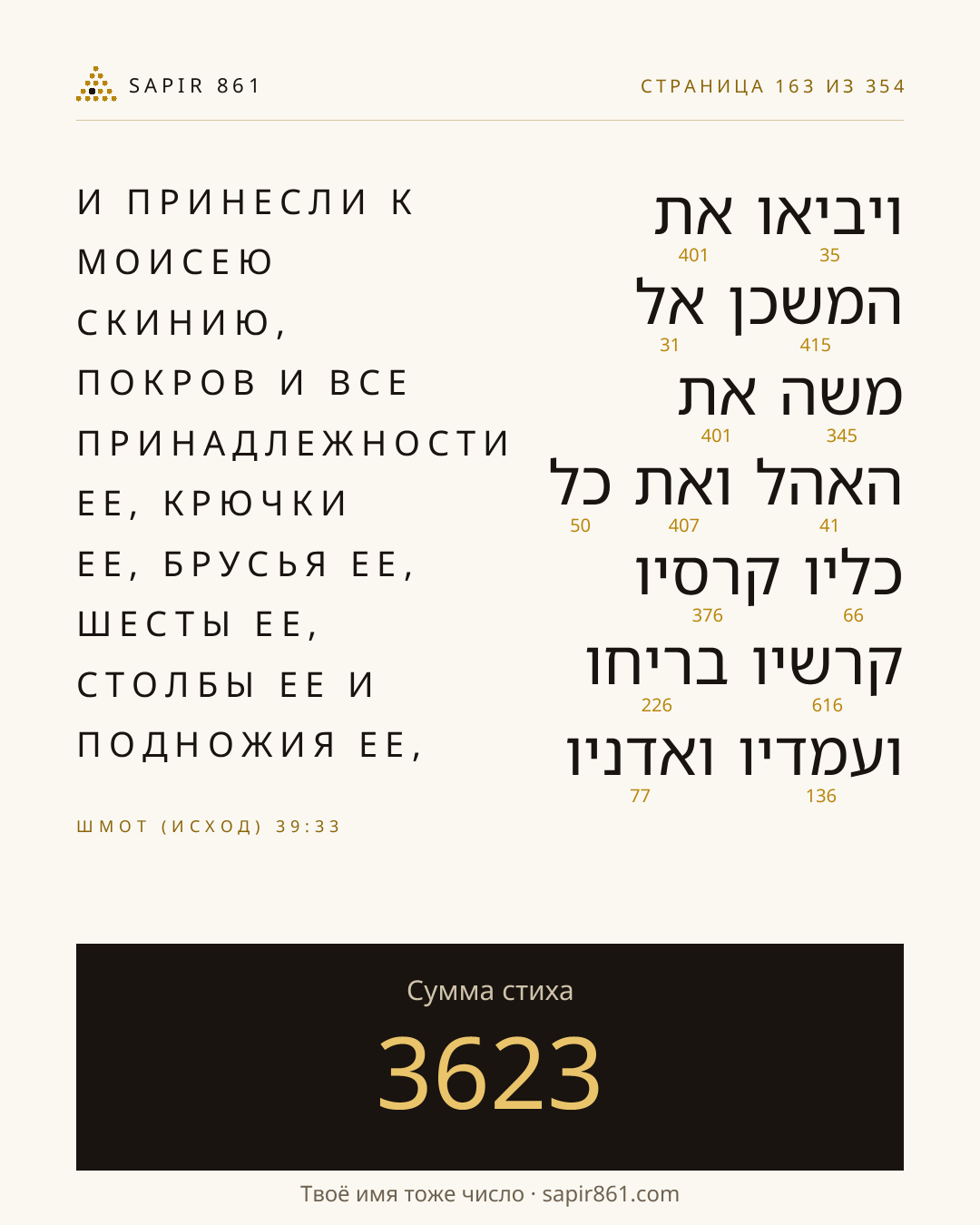 Карточка стиха 163