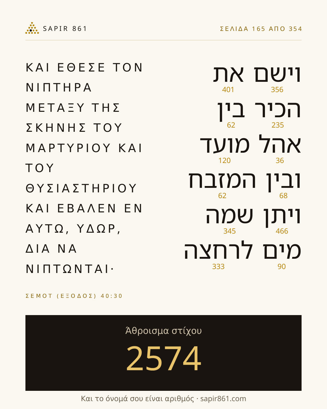 Κάρτα στίχου 165