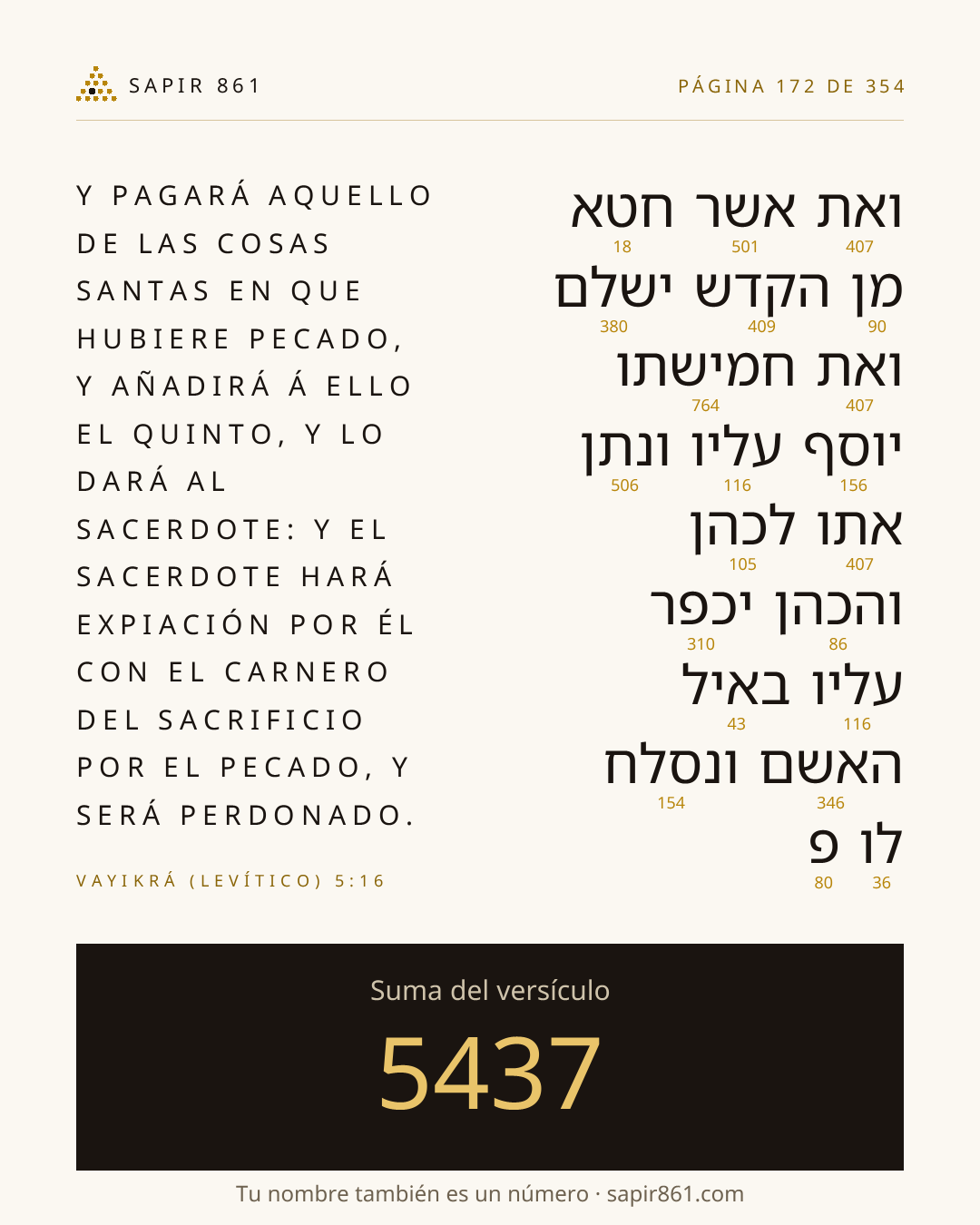 Tarjeta del versículo 172