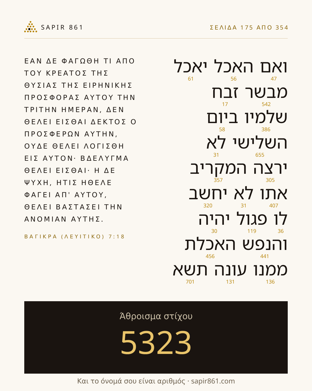 Κάρτα στίχου 175