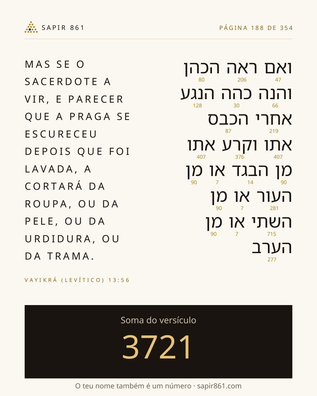 Cartão do versículo 188