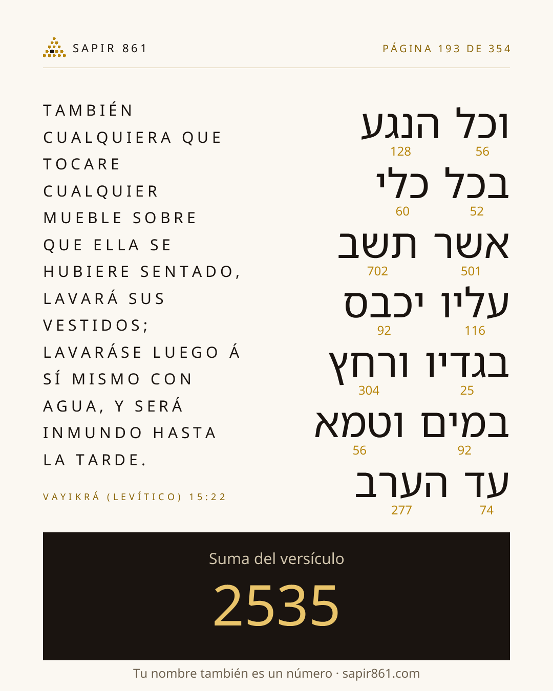 Tarjeta del versículo 193