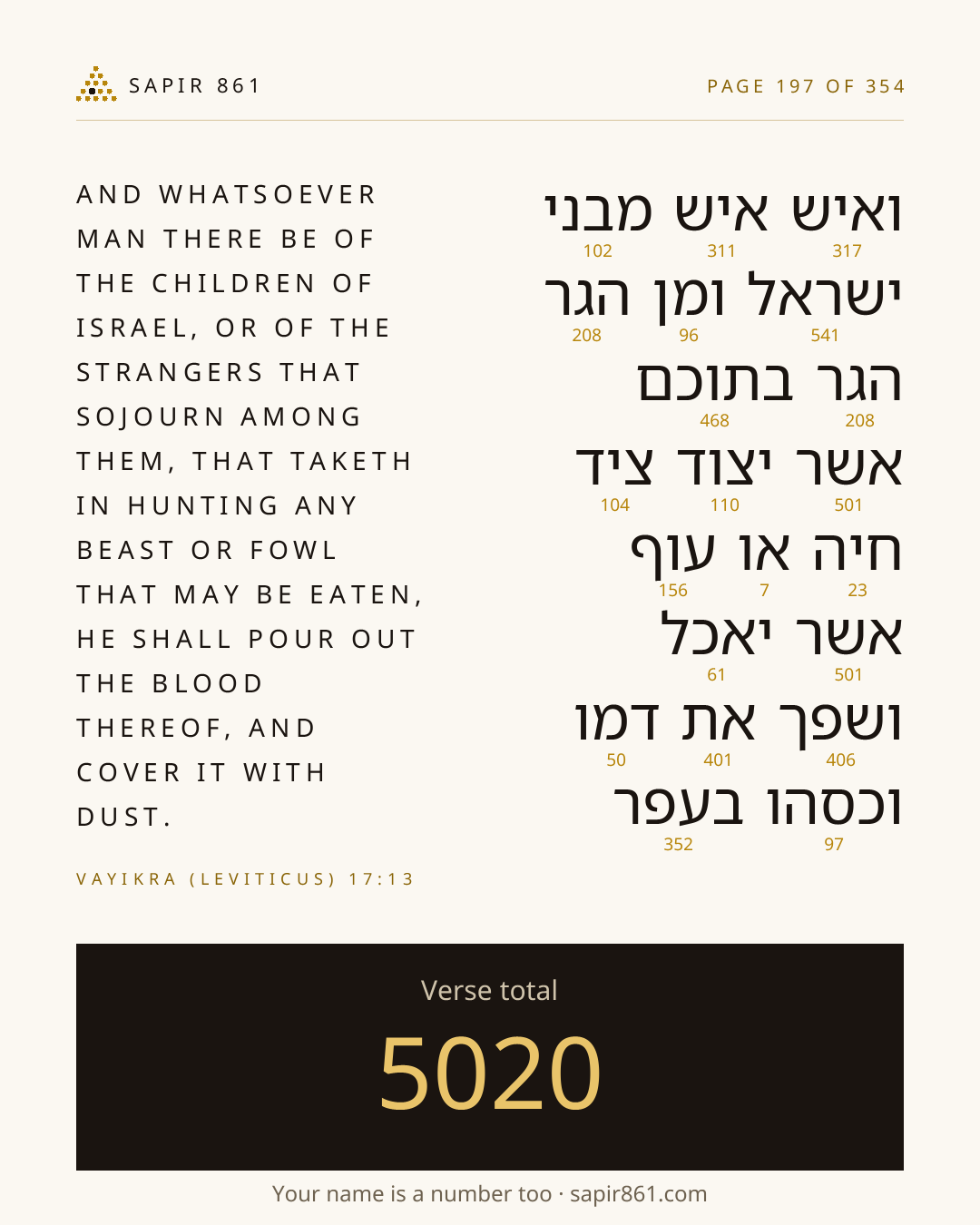 Verse card 197