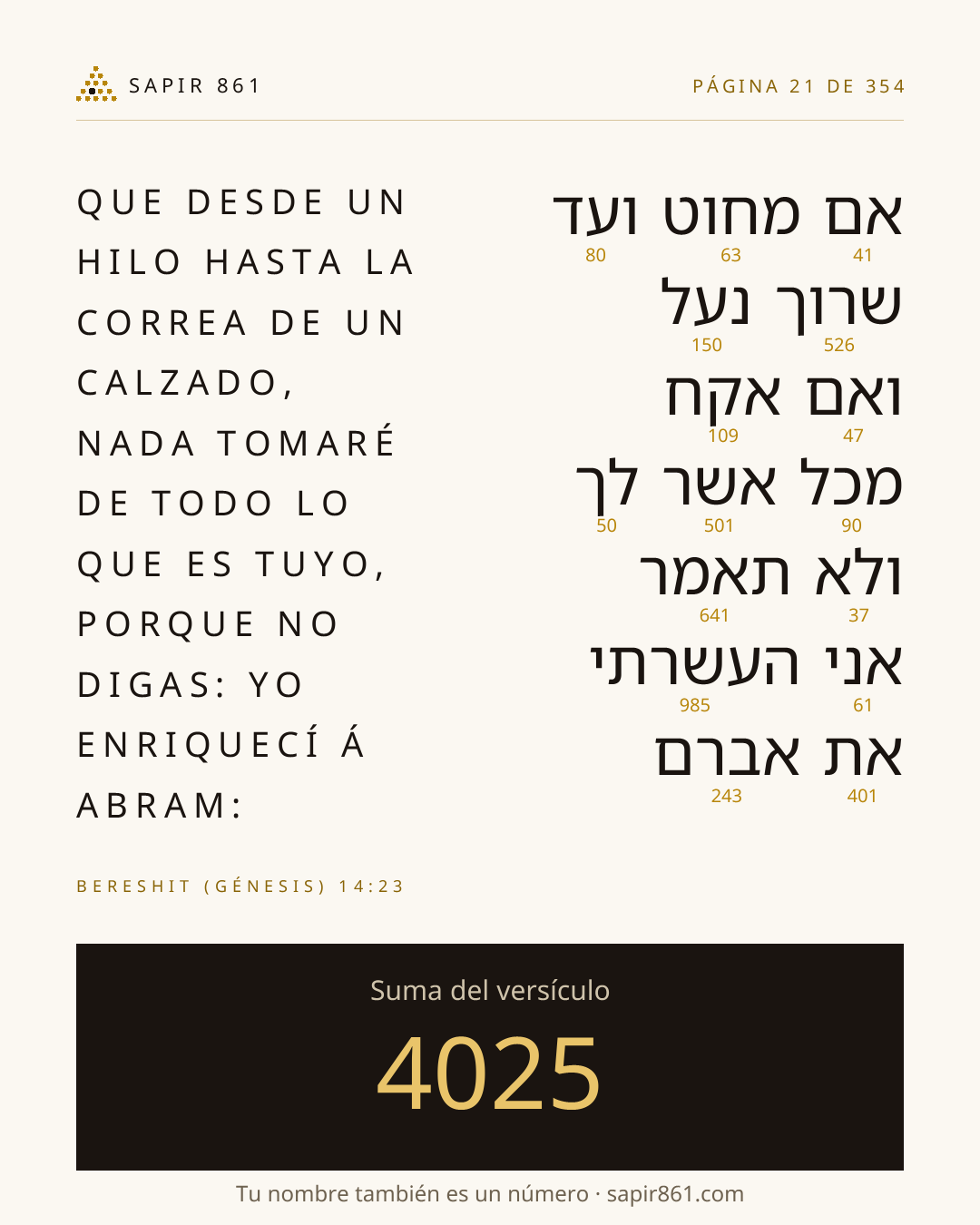 Tarjeta del versículo 21
