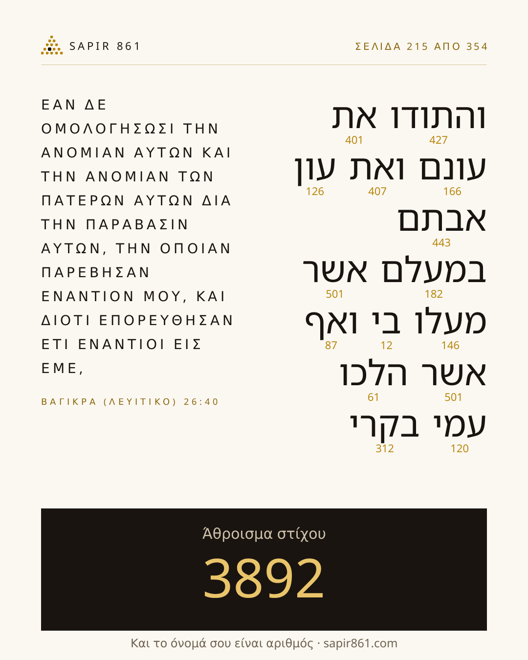 Κάρτα στίχου 215
