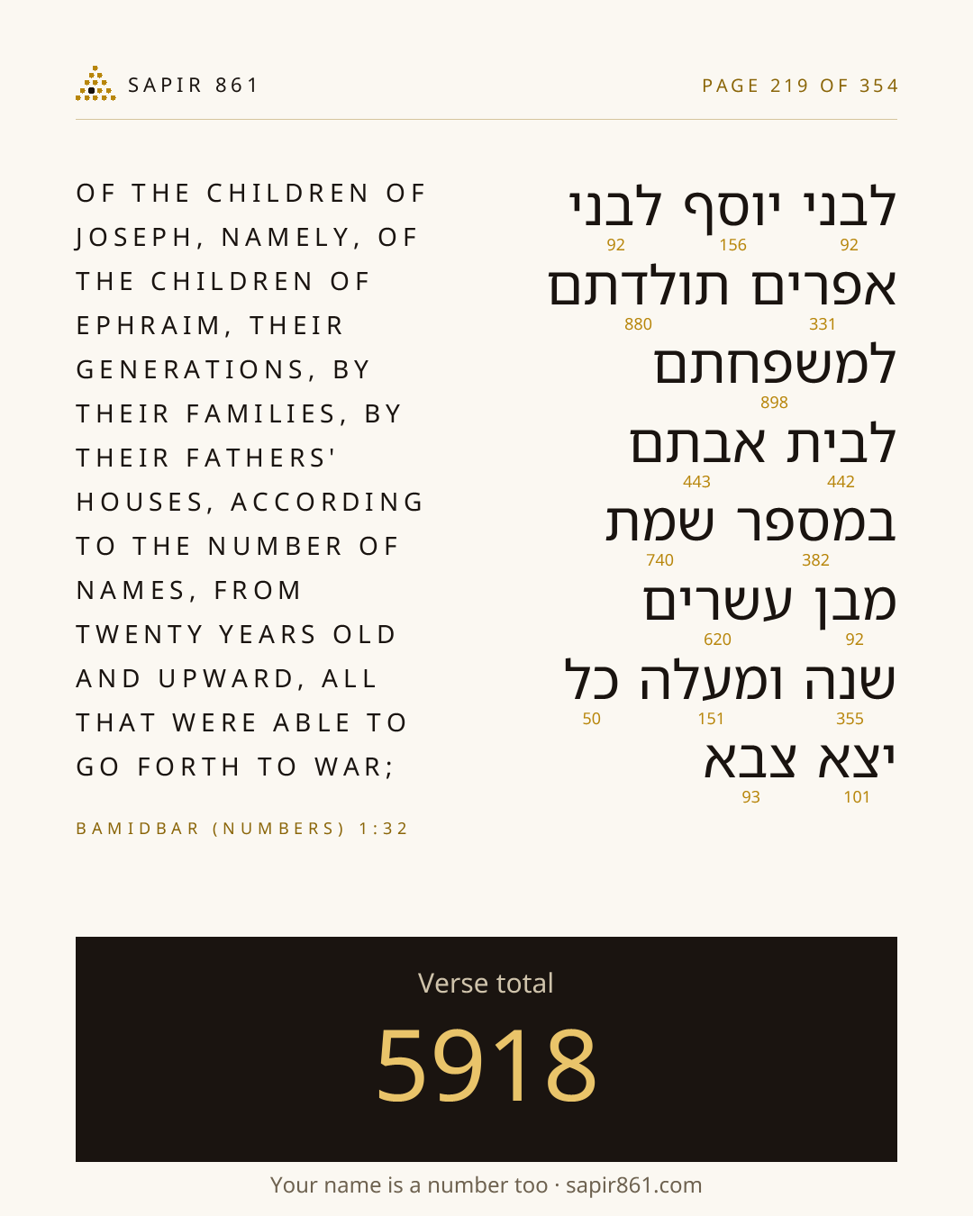Verse card 219