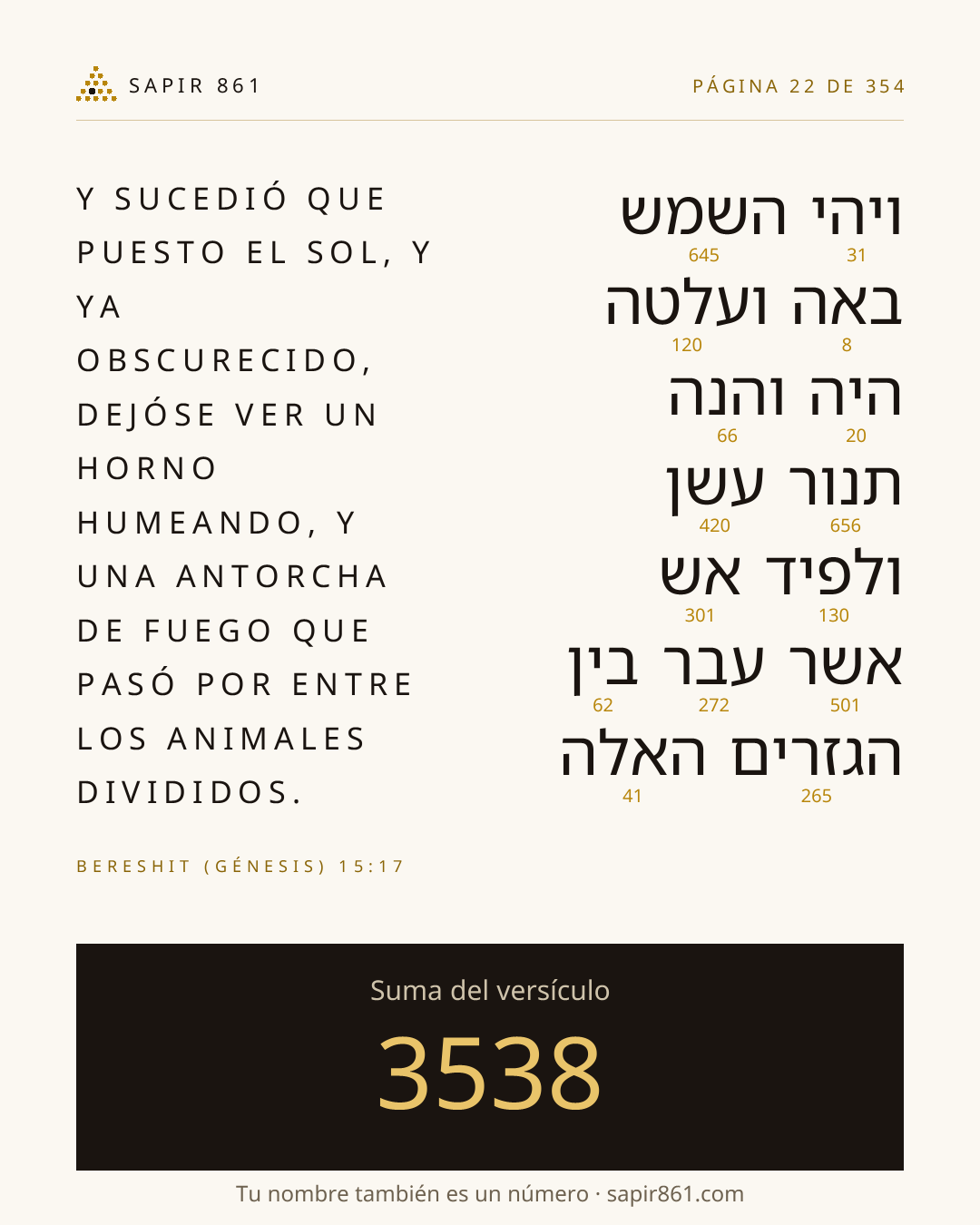 Tarjeta del versículo 22