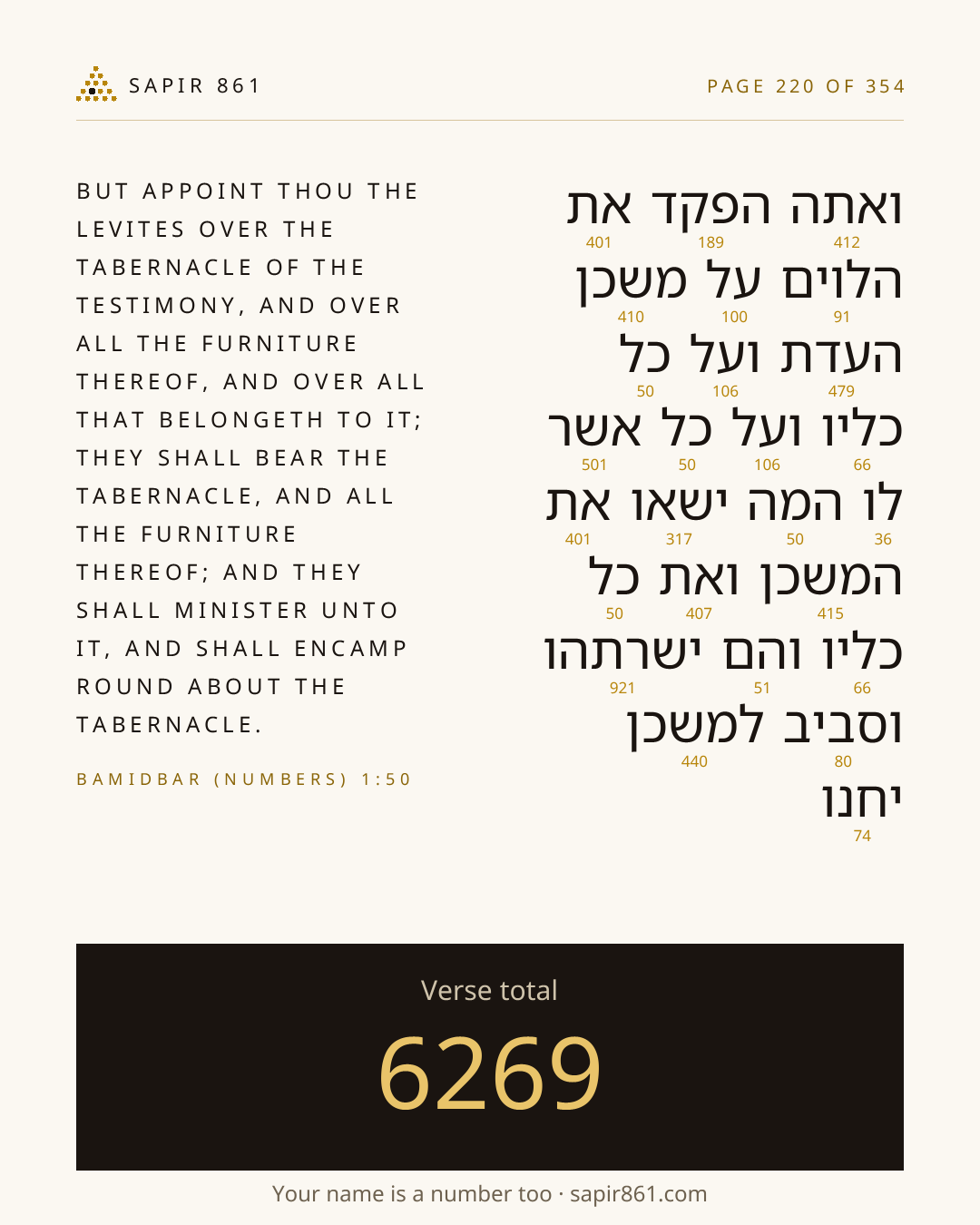 Verse card 220
