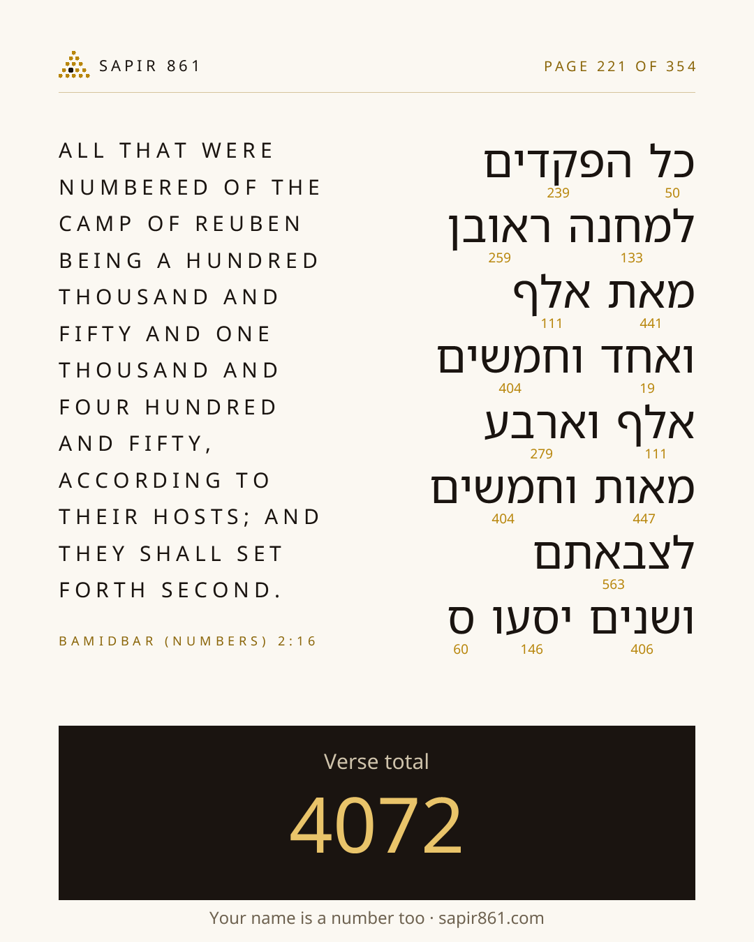 Verse card 221