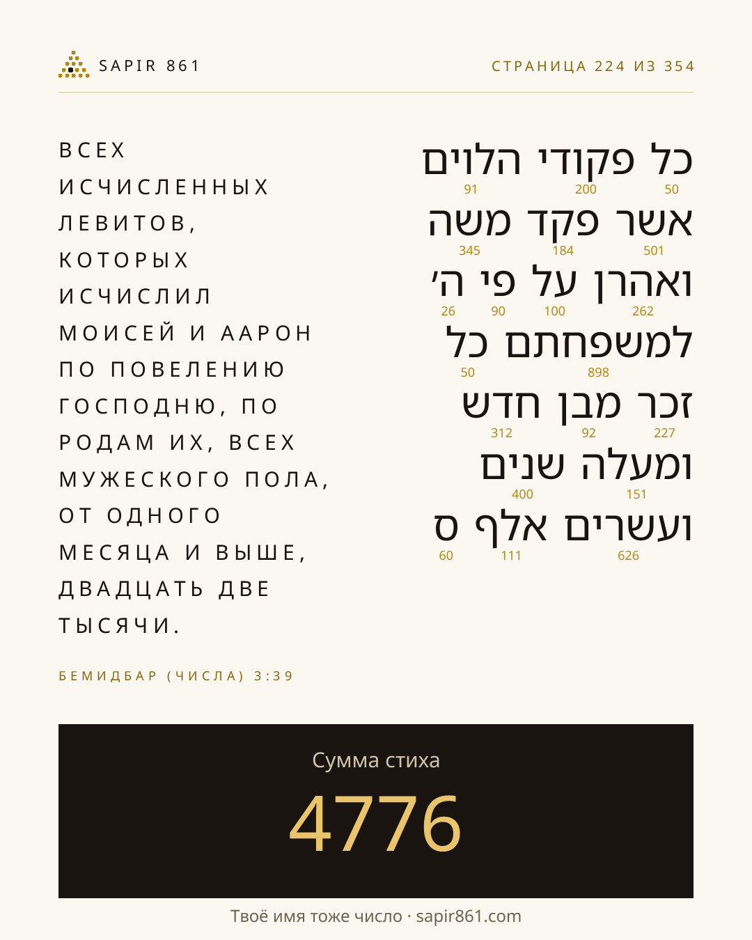 Карточка стиха 224