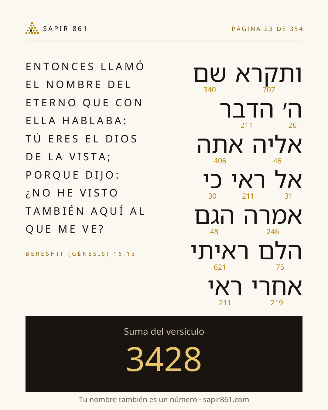 Tarjeta del versículo 23
