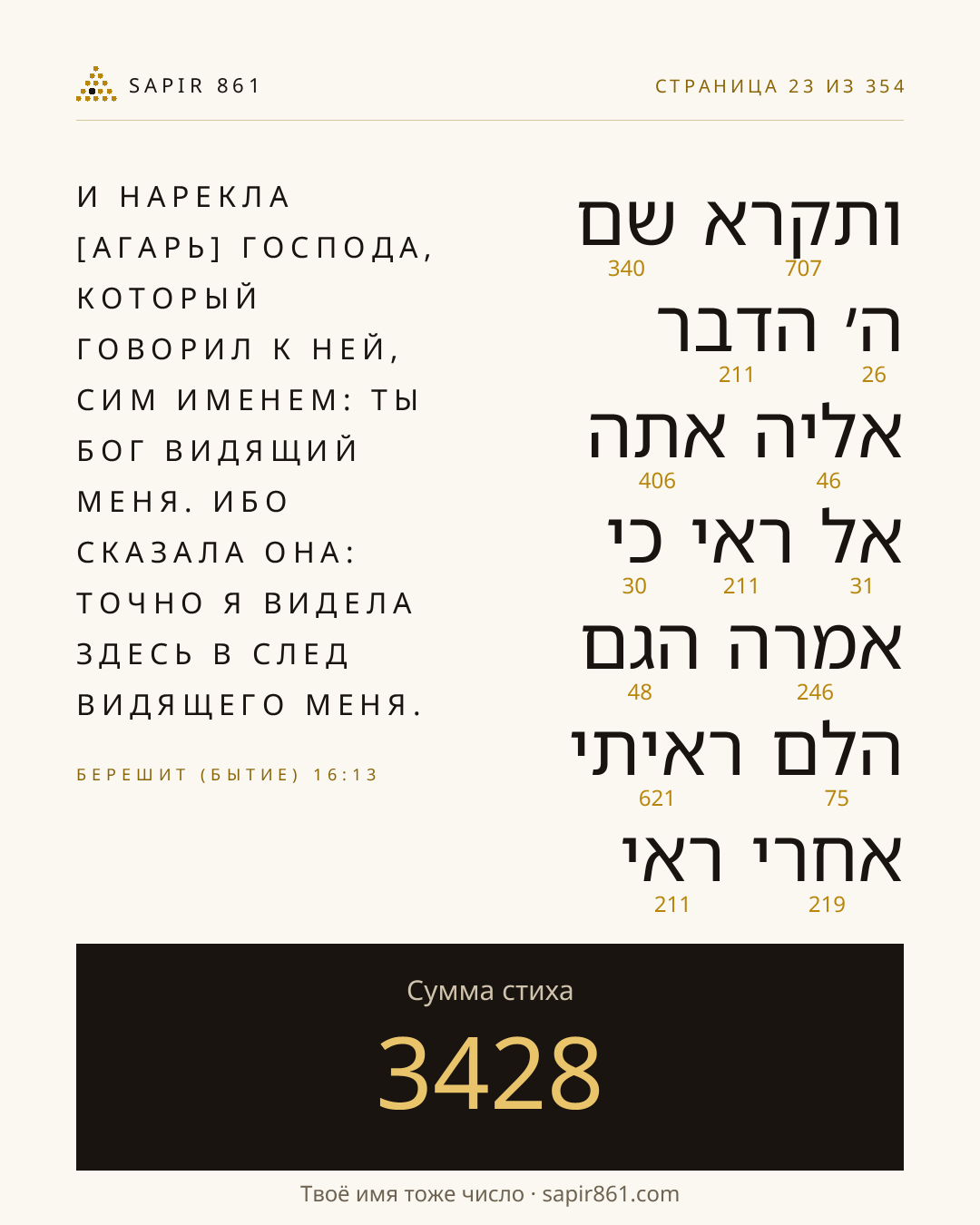 Карточка стиха 23