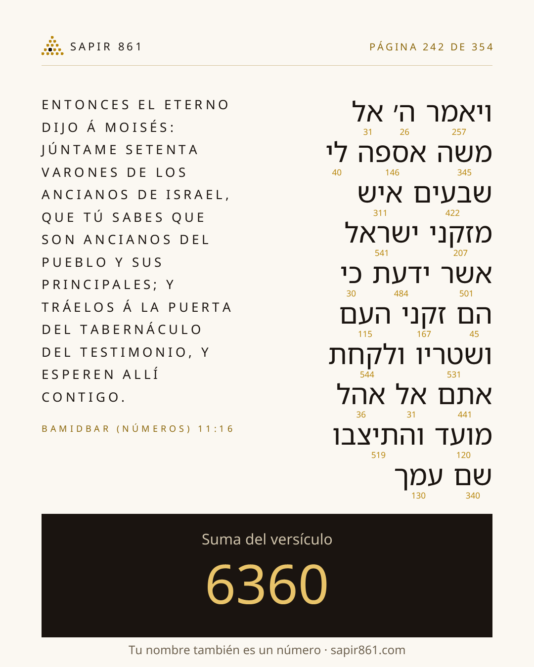 Tarjeta del versículo 242