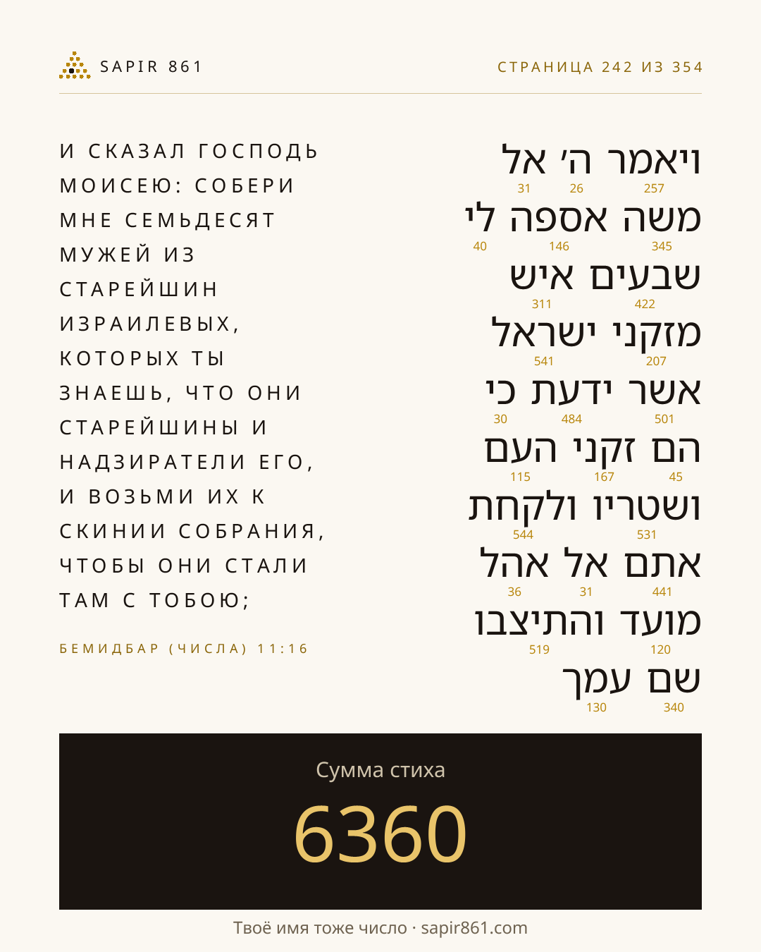 Карточка стиха 242