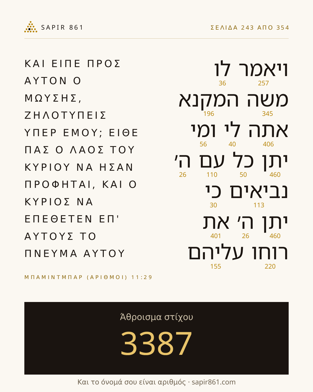 Κάρτα στίχου 243