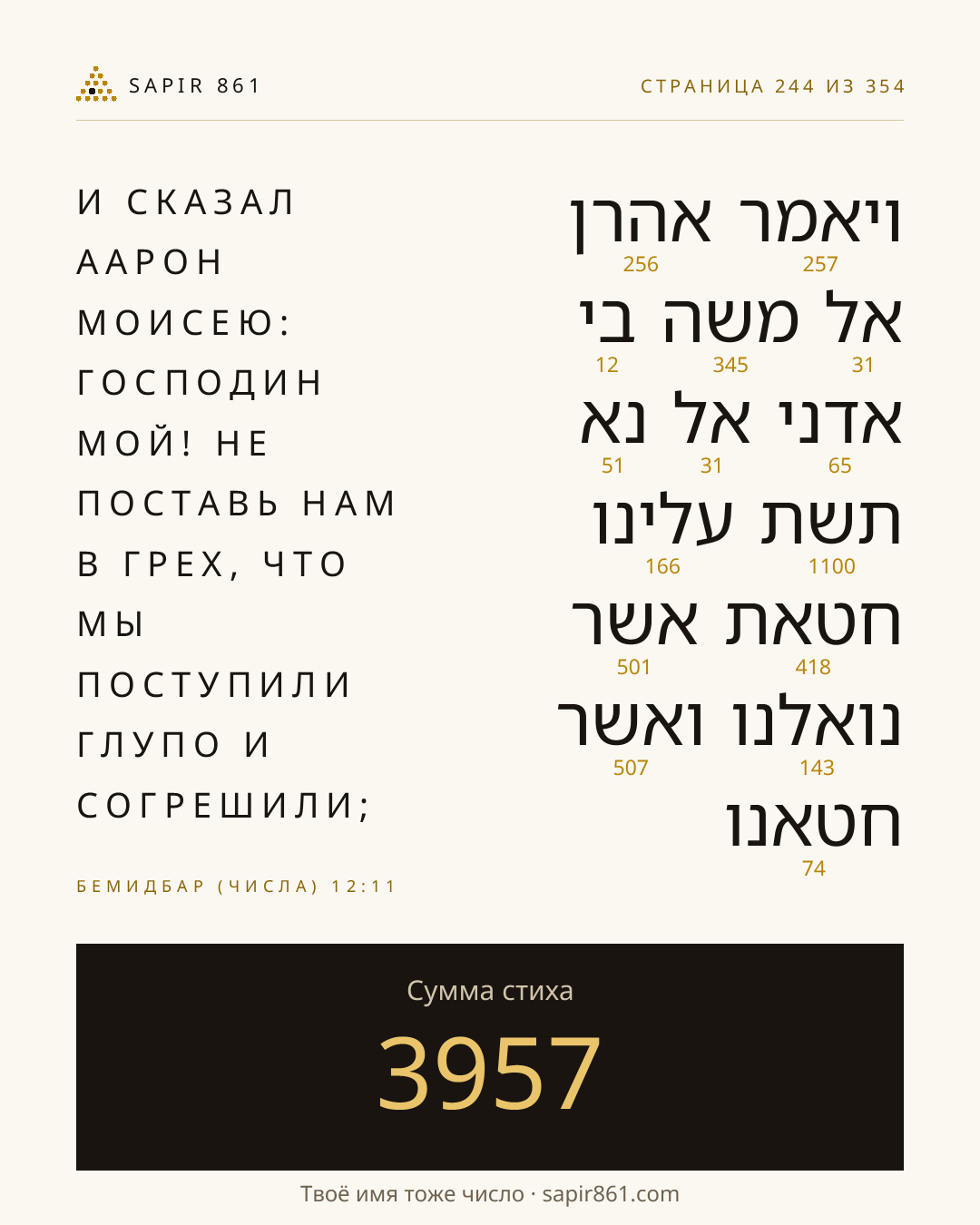 Карточка стиха 244
