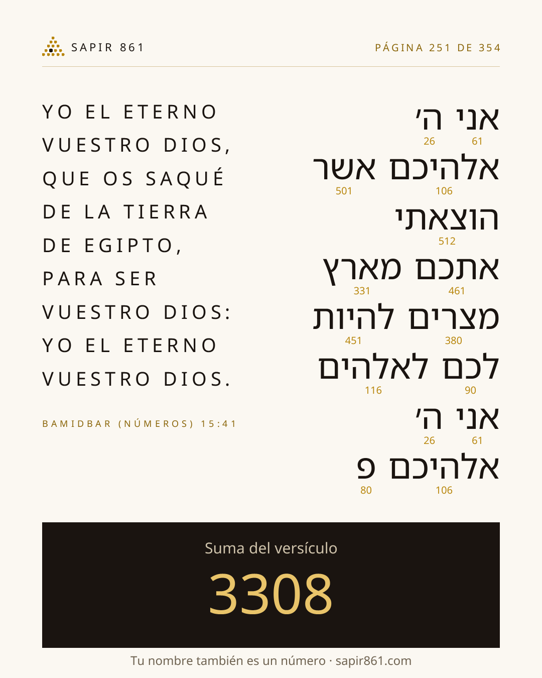 Tarjeta del versículo 251