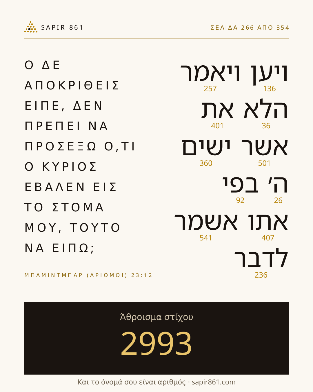 Κάρτα στίχου 266