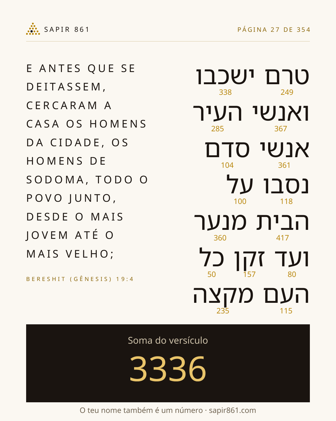Cartão do versículo 27