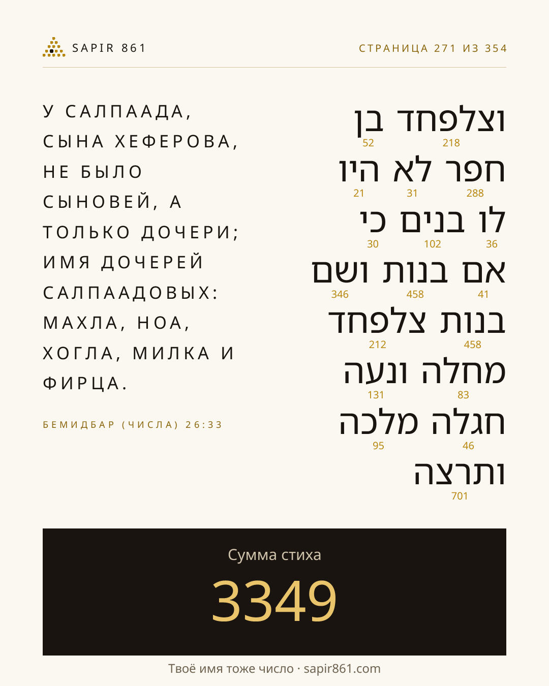 Карточка стиха 271