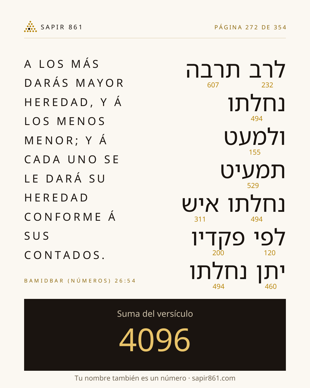 Tarjeta del versículo 272