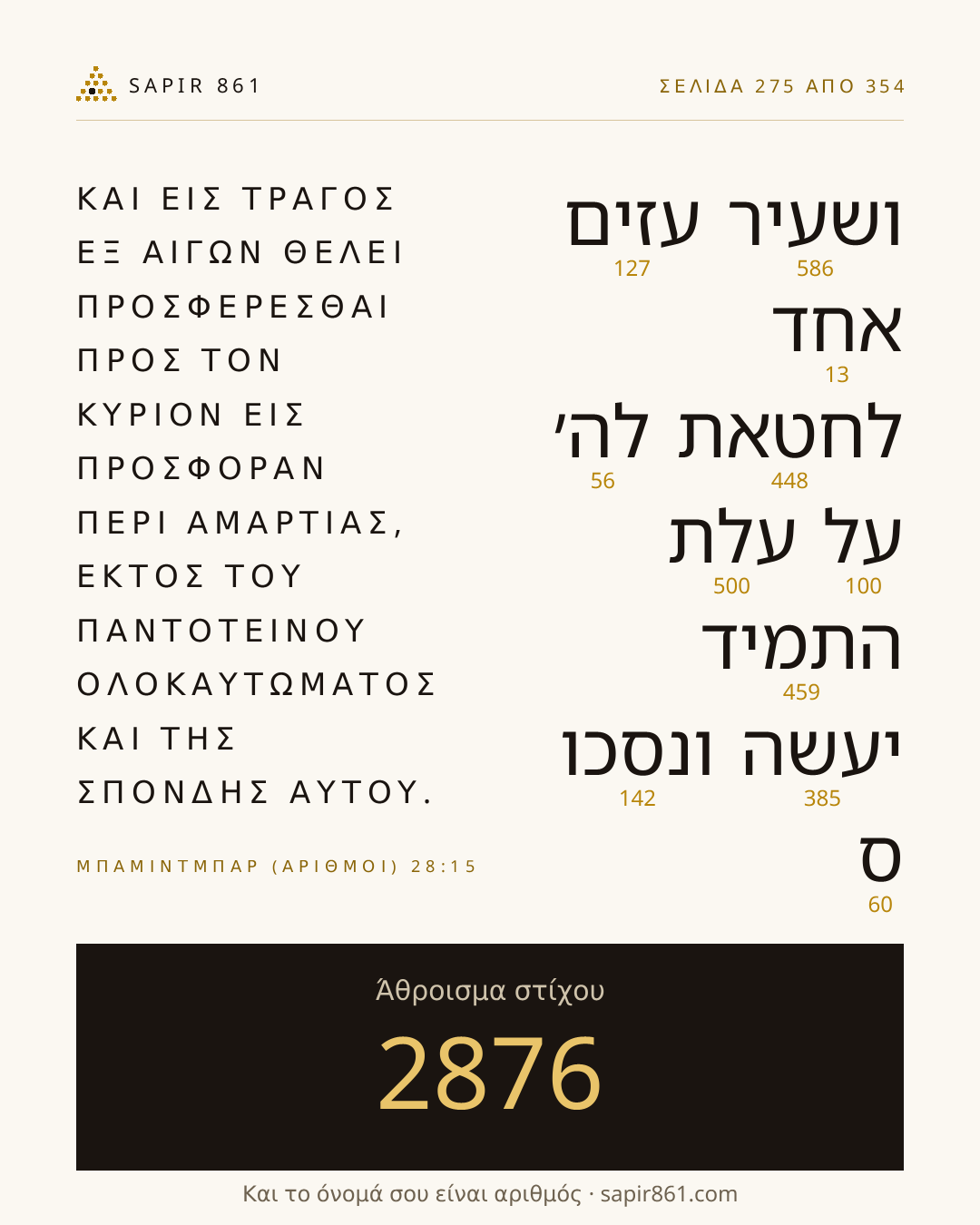 Κάρτα στίχου 275