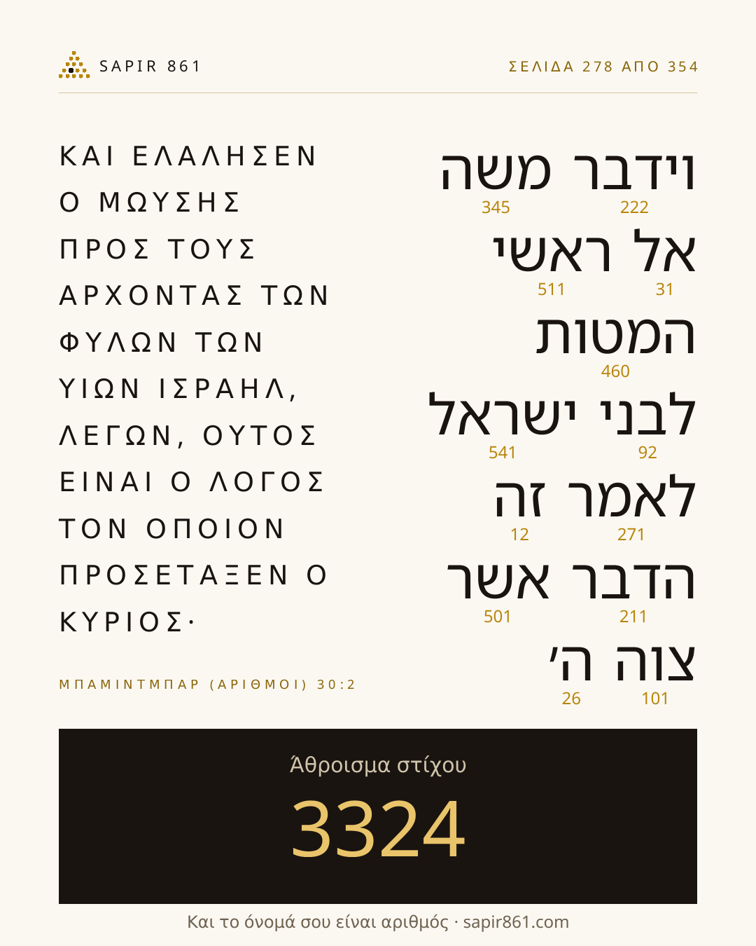 Κάρτα στίχου 278