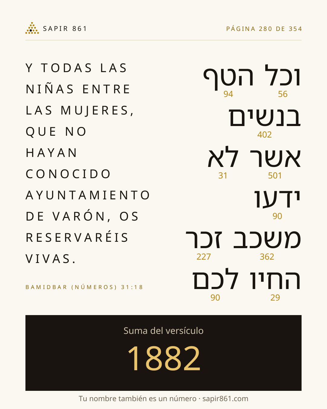 Tarjeta del versículo 280
